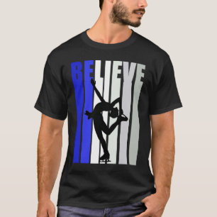Camiseta As Mulheres Azuis Acreditam na Praça Inspiracional