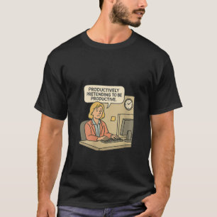 Camiseta As Mulheres Bloquearam O Escritório De Odissey O