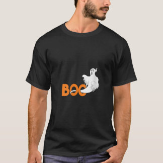 Camiseta As Mulheres Boo Ghost Spooky Creepy Trick Hallowee