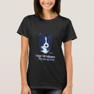 Camiseta As Mulheres Bordam Collie Com 100 Coisas Mais Engr