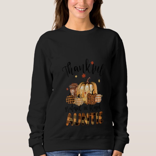 Camiseta As mulheres caem no outono graças à tia Pumpkin gr (Frente)