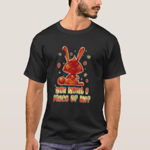 Camiseta As Mulheres Coelhinhos De Chocolate Querem Um Peda