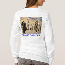 Camiseta As mulheres compram a tee. Feliz Passover. Loris/m