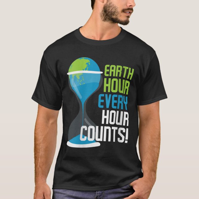 Camiseta As mulheres contam, a cada hora, com proteção ambi (Frente)