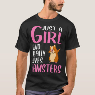 Camiseta As Mulheres Dão Ao Hammy Apenas Uma Menina Que Re