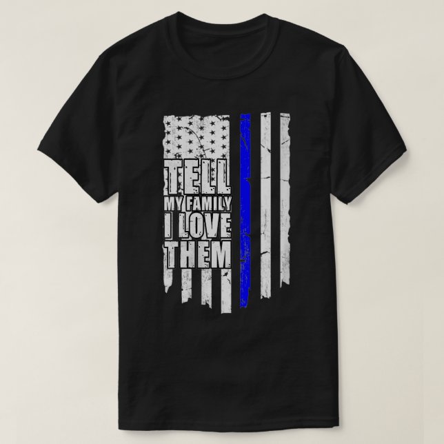 Camiseta As mulheres dizem à minha família que as amo ameri (Frente do Design)