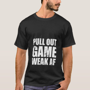 Camiseta As Mulheres Engraçadas Pai Meu Jogo É Fraco Af T S