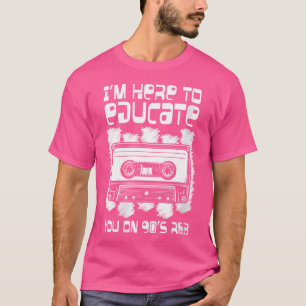 Camiseta As Mulheres Estão Aqui Para Educar O Lover De Músi