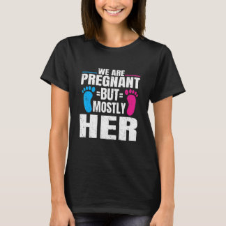 Camiseta As Mulheres Estão Grávidas, Mas A Maior Parte Da G
