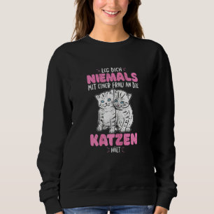 Camiseta As Mulheres Gatos Nunca Mentem Uma Mulher Em Gatos