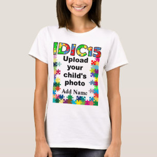 Camiseta As mulheres IDIC15 exibem quadros de Quebra-cabeça