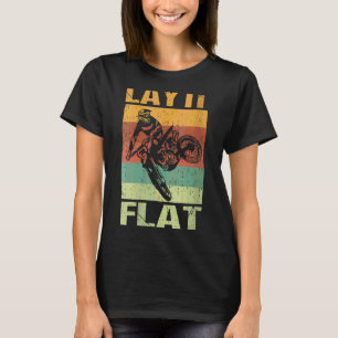 Camiseta As Mulheres Largam O Enduro Mx Motocross De Camada