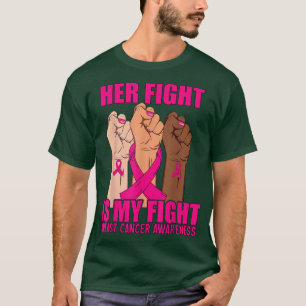 Camiseta As Mulheres Lutam Contra Ela É O Meu Cancer De Lut