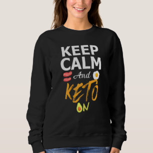 Camiseta As Mulheres Mantem Calma E Keto No Ketogênico Avoc