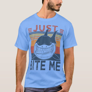 Camiseta As Mulheres Me MordemEngraçado Pescar Tubarão Lega