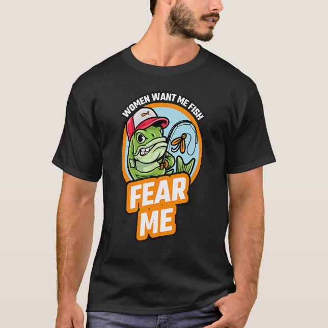 Camiseta As Mulheres Me Querem Peixes Me Temem Amar A Pista (Frente)