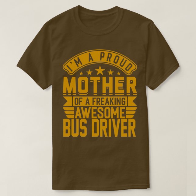 Camiseta As mulheres motoristas de barramento engraçado se  (Frente do Design)