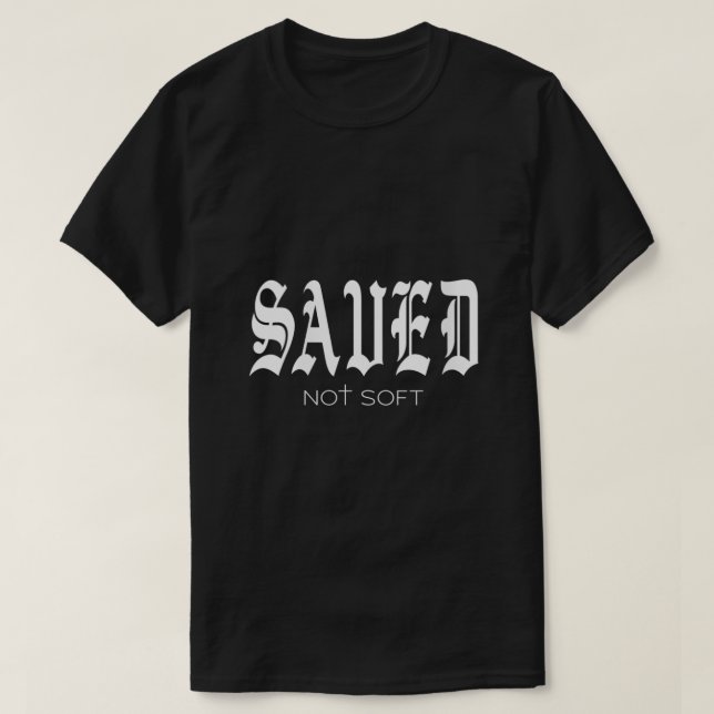 Camiseta As Mulheres Não Salvaram Novidade Suave (Frente do Design)