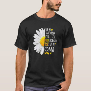 Camiseta As Mulheres Num Cheio Mundial De Avós São Uma Marg