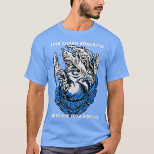 Camiseta As Mulheres Que Dizem Que Este Tubarão Surgiu Apen