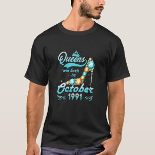 Camiseta As Mulheres Rainhas aniversário de 30 anos, Rainha