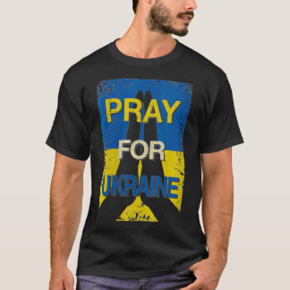 Camiseta As mulheres rezam pelo apoio e estã irritados da U