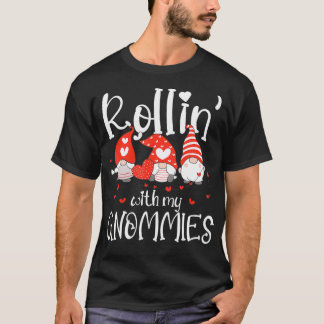 Camiseta As mulheres rolam com meu Dia de os namorados giri