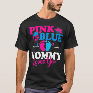Camiseta As Mulheres Rosa Ou Mamães Azuis Te Ama A Revelaçã