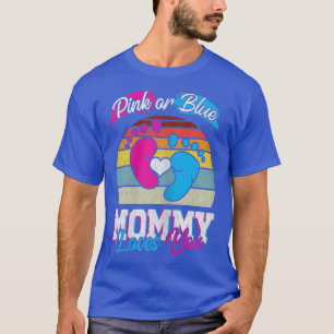 Camiseta As Mulheres Rosa Ou Mamães Azuis Te Ama A Revelaçã