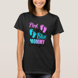 Camiseta As Mulheres Rosa Ou Mamães Azuis Te Ama A Revelaçã