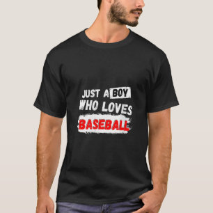 Camiseta As mulheres são apenas um menino jogador de beiseb