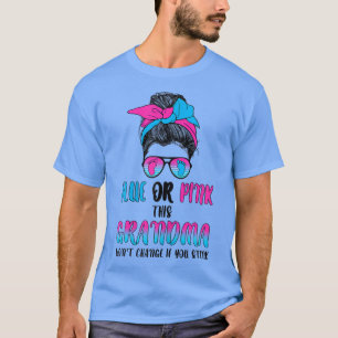 Camiseta As mulheres são azuis ou cor-de-rosa.