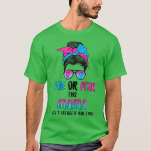 Camiseta As mulheres são azuis ou cor-de-rosa, este gênero 