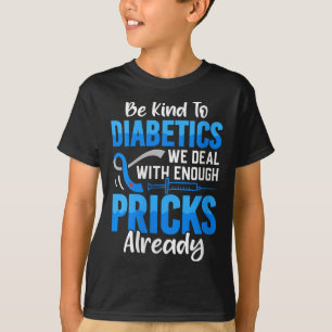 Camiseta As Mulheres São Bastantes Com Diabetes Que Tratamo