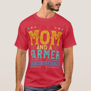 Camiseta As mulheres se afogam, sou mãe e um fazendeiro eng
