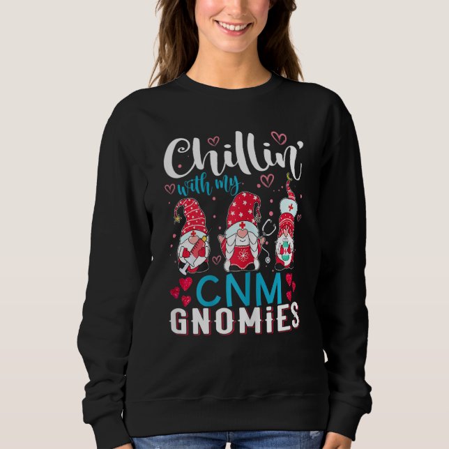 Camiseta As Mulheres Se Chillin Com Os Meus Gnomos Do Nnm E (Frente)