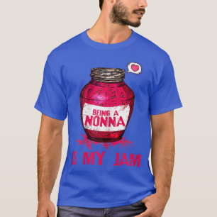 Camiseta As Mulheres Sendo Uma Nona É Minha Avó Jam Vovó