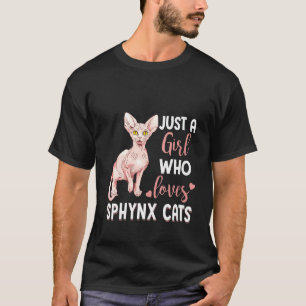 Camiseta As Mulheres Só Adoram Gatos De Sphynx Paja