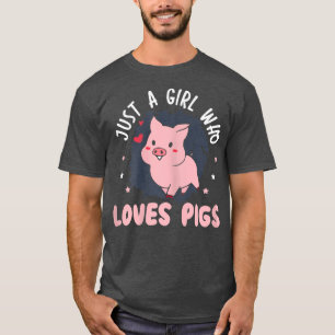 Camiseta As Mulheres Só Adoram Porcos Design