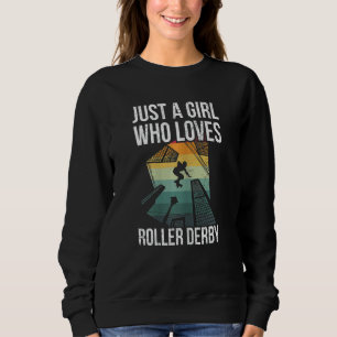 Camiseta As Mulheres Só Adoram Roller Derby Por Uma Sk