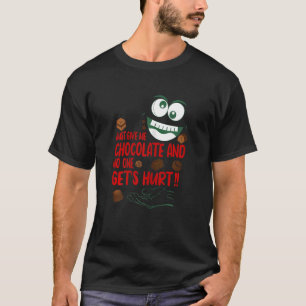 Camiseta As Mulheres Só Me Dão Chocolate Ninguém Magoa Pont