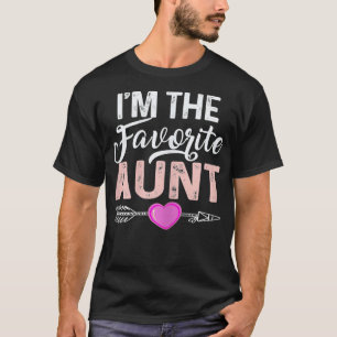 Camiseta As mulheres sou a tia favorita, Tia Engraçada, Tc