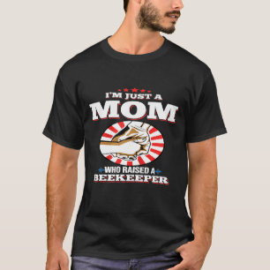 Camiseta As Mulheres Sou Apenas Uma Mãe Que Criou Um Apicul