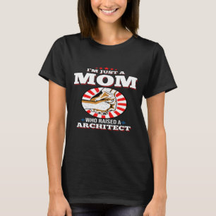 Camiseta As Mulheres Sou Apenas Uma Mãe Que Criou Um Arquit