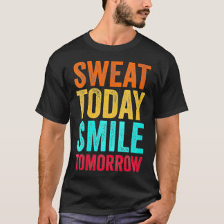 Camiseta As mulheres suam hoje sorriem amanhã VNeck