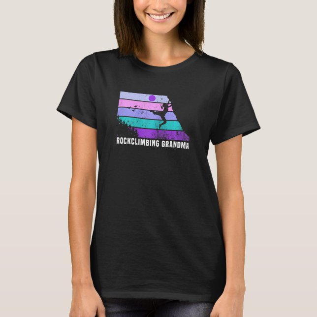 Camiseta As Mulheres Subem Como Uma Rapariga Retro Sunset R (Frente)