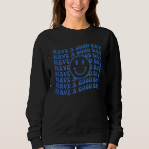 Camiseta As Mulheres Têm Um Bom Dia Com Sorriso De Rosto Fe