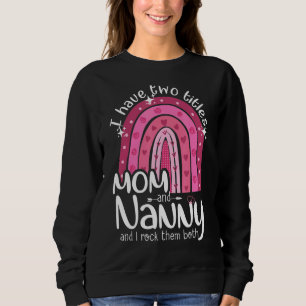 Camiseta As Mulheres Tenho Dois Títulos Mãe E Avó Mães