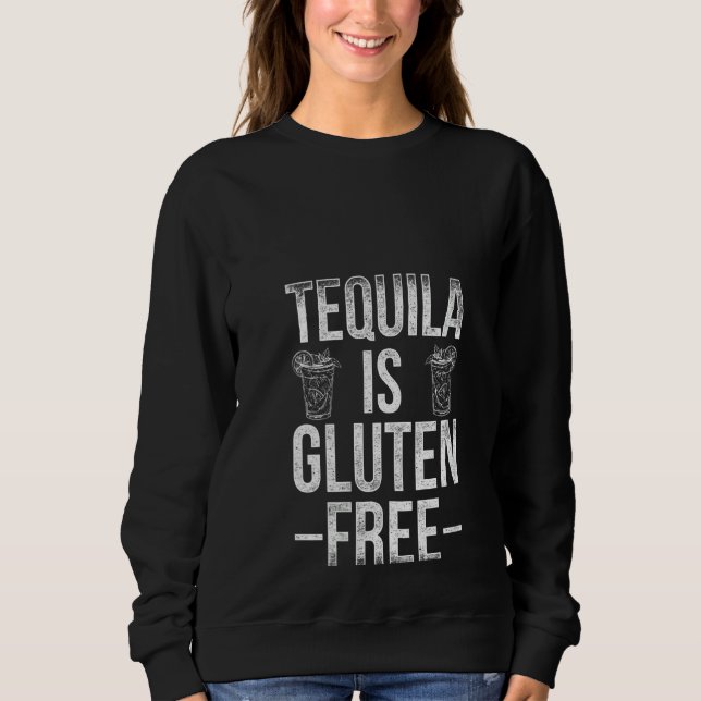 Camiseta As Mulheres Tequila Estão Sem Gluten (Frente)