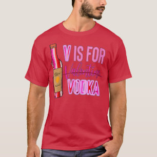 Camiseta As Mulheres V São Do Namorados Vodka Engraçado Vod